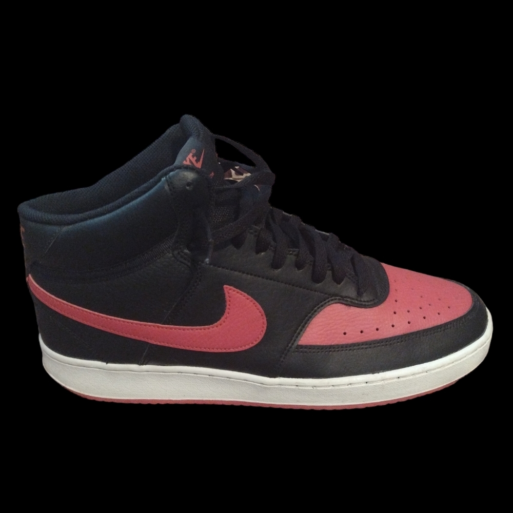 NIKE Court Vision sz 12 mens like new!  Red ♥️ black 🖤